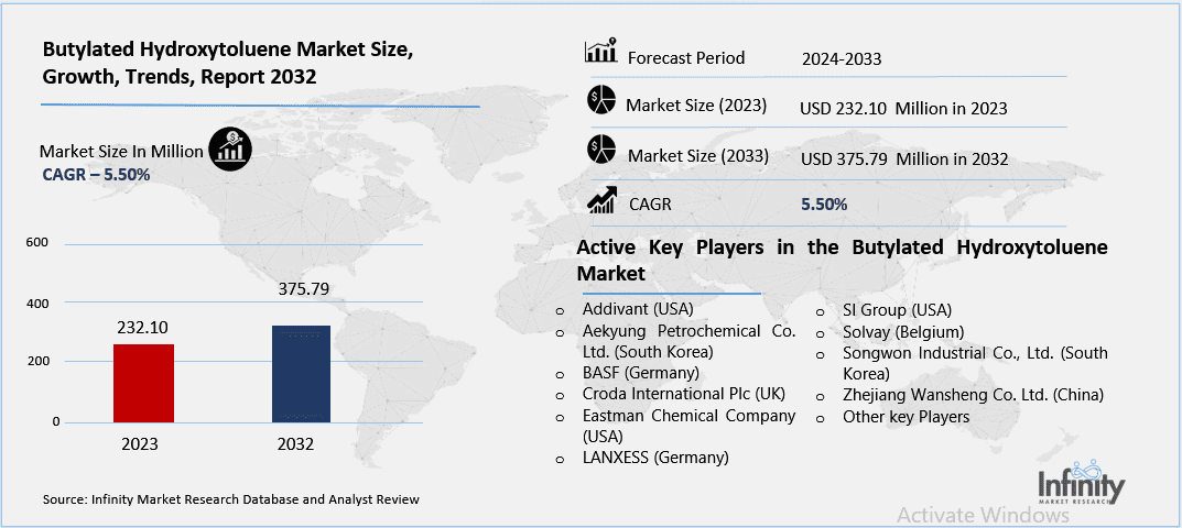 Butylated Hydroxytoluene Market Overview