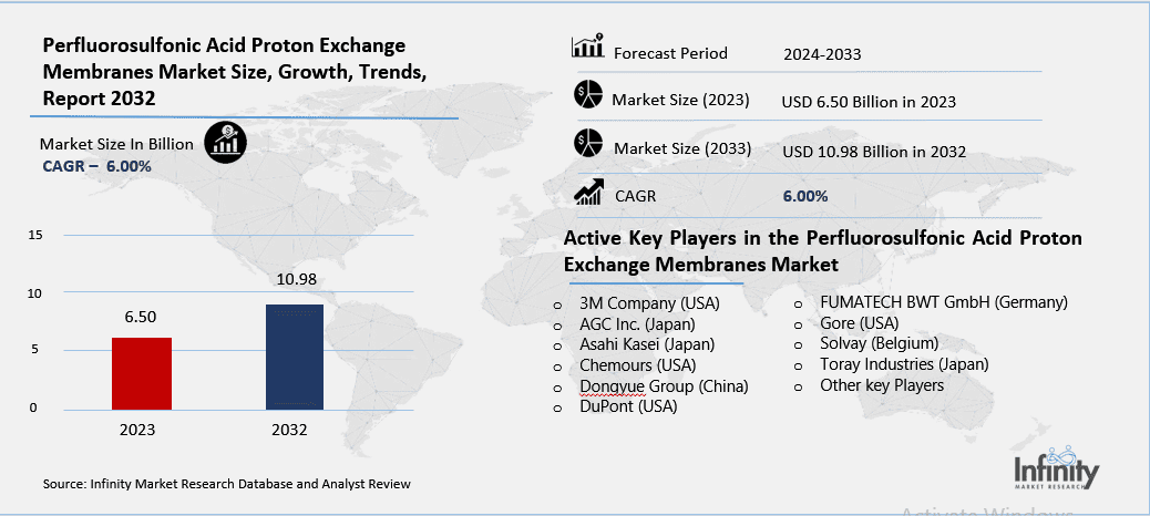 Perfluorosulfonic Acid Proton Exchange Membranes Market Overview