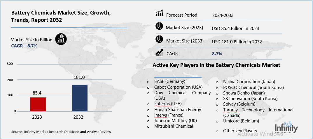 Battery Chemicals Market Overview