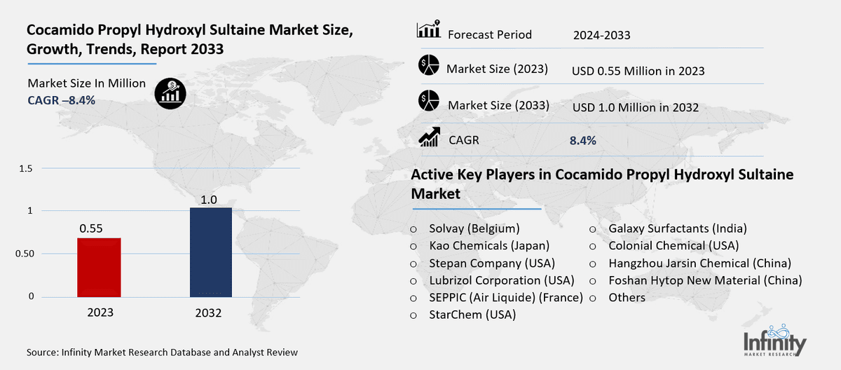 Cocamido Propyl Hydroxyl Sultaine Market Overview