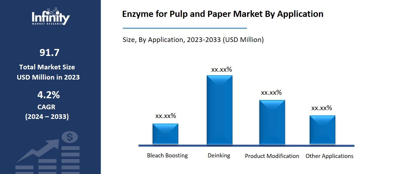 Enzyme for Pulp and Paper Market By Application