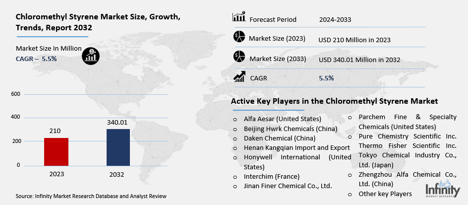 Chloromethyl Styrene Market Overview